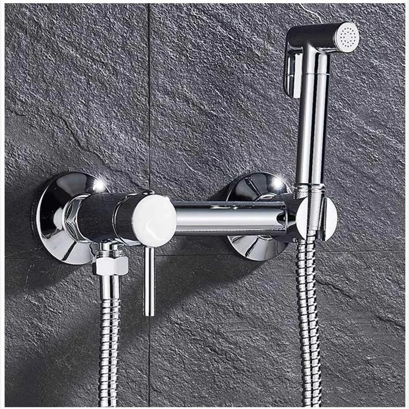 تصویر نزدیک از نازل با کیفیت شیر توالت HD129 | جریان آب دقیق و کم مصرف