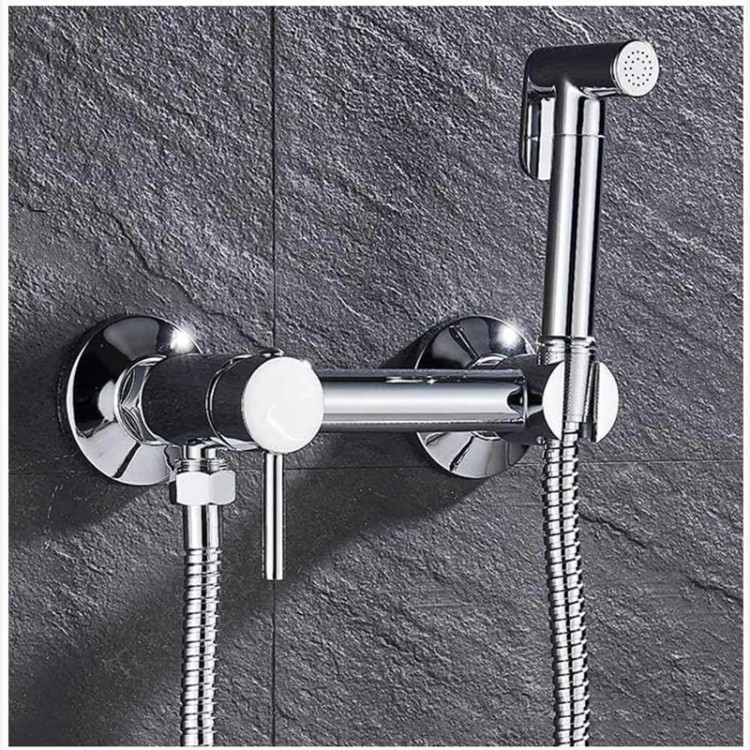 تصویر نزدیک از نازل با کیفیت شیر توالت HD129 | جریان آب دقیق و کم مصرف