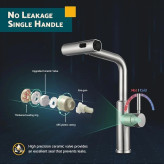 مقایسه شیر روشویی معمولی و مدل ۳۶۰ درجه HD405