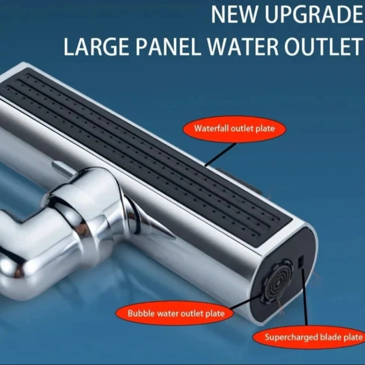 دوش آبریز ۴ حالته شیر روشویی (حالت اسپری و جت)