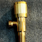 شیر پیسوار توالت فرنگی درجه یک ضد زنگ SG-096 با مغزی برنجی استاندارد