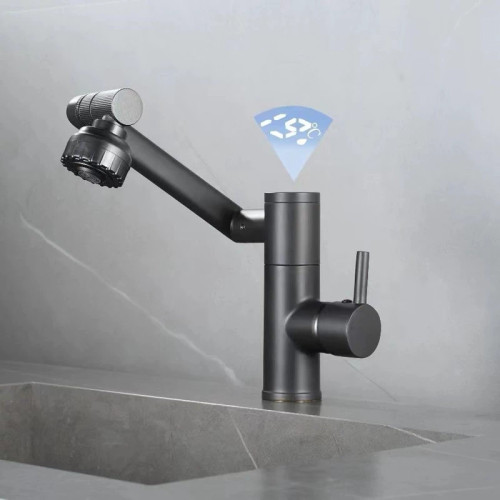 شیر روشویی دیجیتال هایشن SH-584 با نمایشگر دما