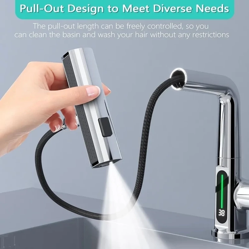 شیر آشپزخانه قابل چرخش 360 درجه