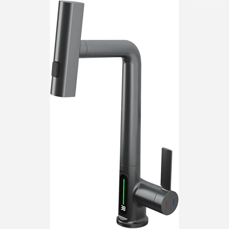 شیر ظرفشویی قابل تنظیم برای شستشو حرفه‌ای