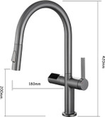 شیر ظرفشویی استیل ضد زنگ مدرن