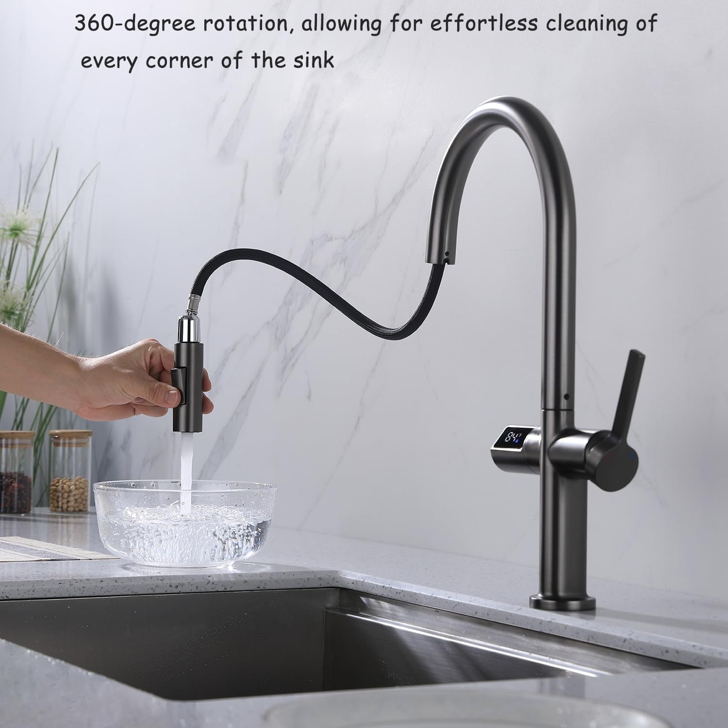 شیر ظرفشویی استیل ضد زنگ مدرن