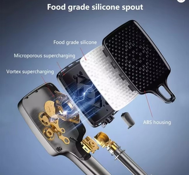 پاشش یکنواخت آب از دوش پیانویی