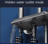 دوش حمام پیانویی با ساختار فلزی