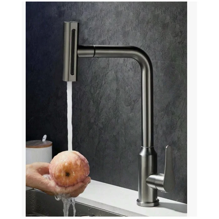 نمای کامل شیر آشپزخانه HuaDiao مدل 407