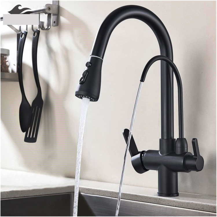 نصب و تعویض آسان فیلتر آب تصفیهدار در شیر ظرفشویی DIKALAN.