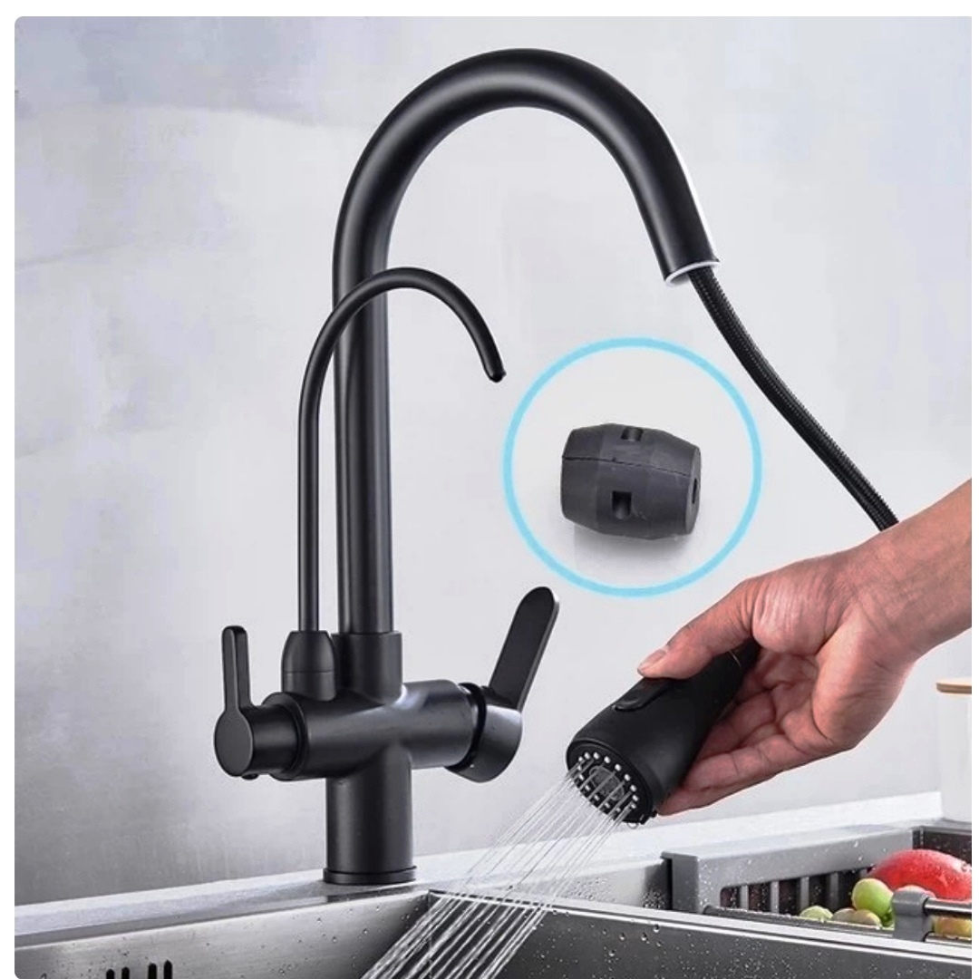 شیر ظرفشویی شاوری DIKALAN، انتخابی برای سلامتی خانواده و زیبایی آشپزخانه.