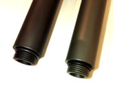 تبدیل افزایش ارتفاع دوش پیانویی Hyshin مدل UP-MAX با پوشش کروم مات.