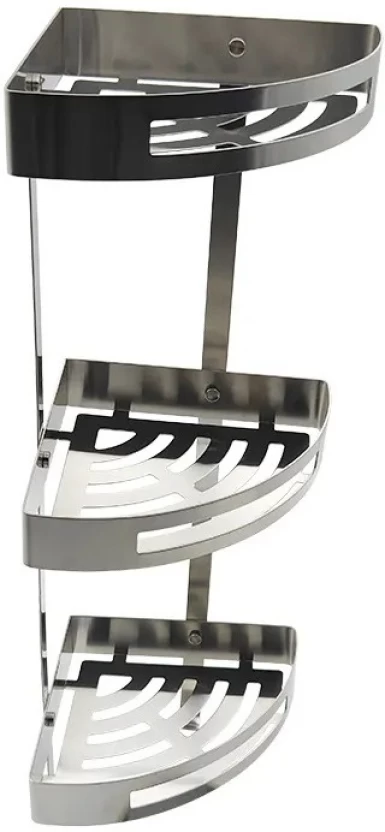 شلف حمام نبشی LUX-CORNER، ارتقاء دهنده دکوراسیون سرویس بهداشتی.