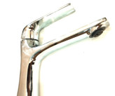 جزئیات بدنه آلیاژ برنجی و مقاوم شیر روشویی Hyshin.