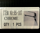 نصب آسان شیر روشویی تک اهرمی HS-107 بر روی انواع روشویی.