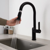 حالت پاشش قوی و جریان ثابت شیر شاوری نمایشگردار DIKALAN.