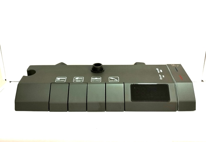 نمای نزدیک نمایشگر دیجیتال دمای آب دوش پیانویی DIGITAL-PIANO.