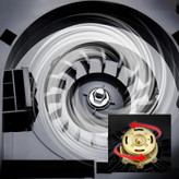 نمای نزدیک دهانه خروجی هوا و سنسور دست خشککن TURBO-HYGIENE.