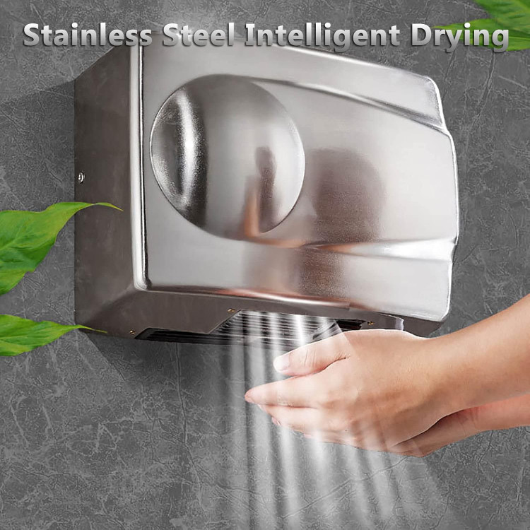 خرید دست خشککن پرسرعت Hyshin با فیلتر بهداشتی HEPA برای هوای پاک.