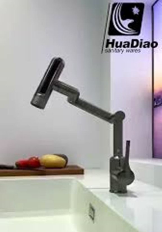 شیر روشویی 360 درجه، پوشش کامل سینک و زوایای مختلف.