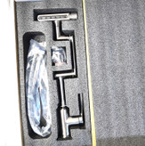 شیر روشویی 360 درجه Huadiao مدل AQUA-FLEX با سری قابل تنظیم و 6 حالت پاشش آب.