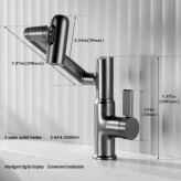 شیر روشویی مدرن کد 9338 نصبشده