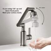 شیر روشویی 360 درجه مدل HD408