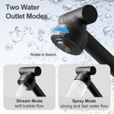 شیر روشویی چند حالته برای پاشش آب