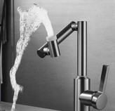 نمای جلو شیر روشویی ۳۶۰ درجه