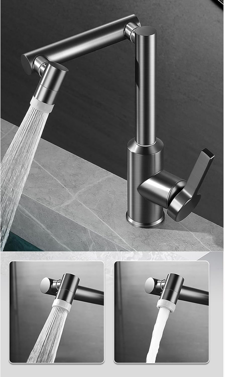 شیر روشویی مدرن با دسته چرخان