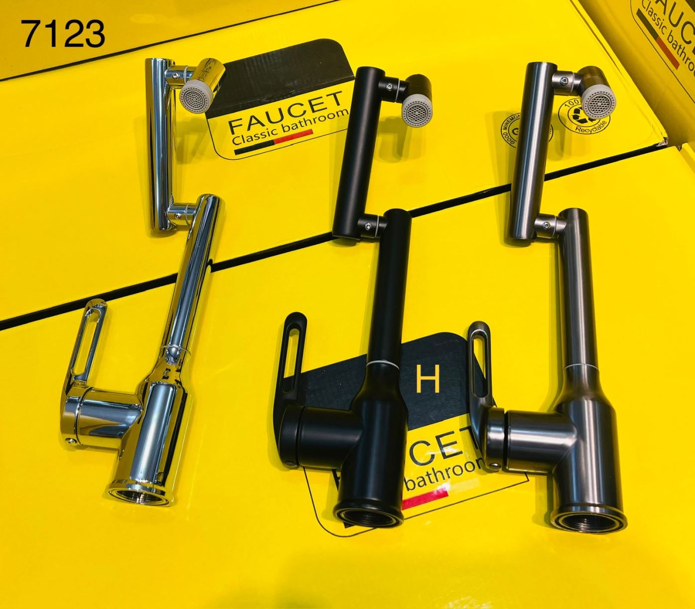 شیر روشویی با طراحی ساده و مدرن