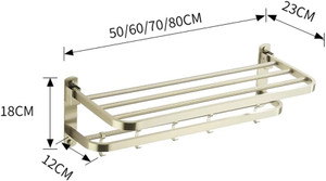 استفاده از جا حوله دو طبقه در سرویس بهداشتی