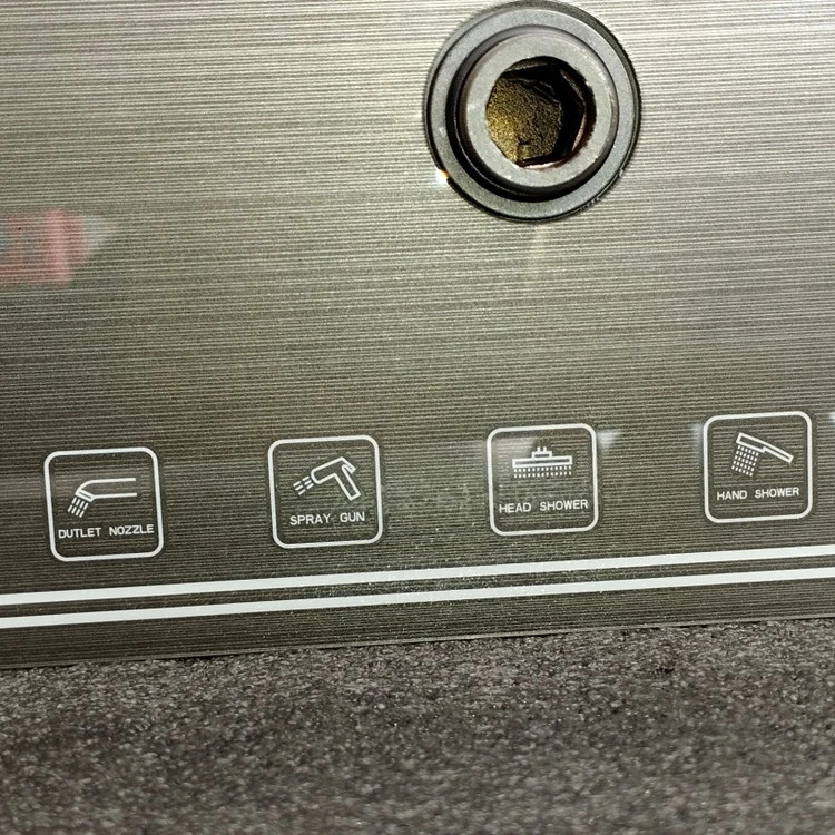 نمای صفحه دیجیتال دوش Huadiao