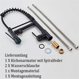 شیر آشپزخانه حرفهای با شلنگ کششی