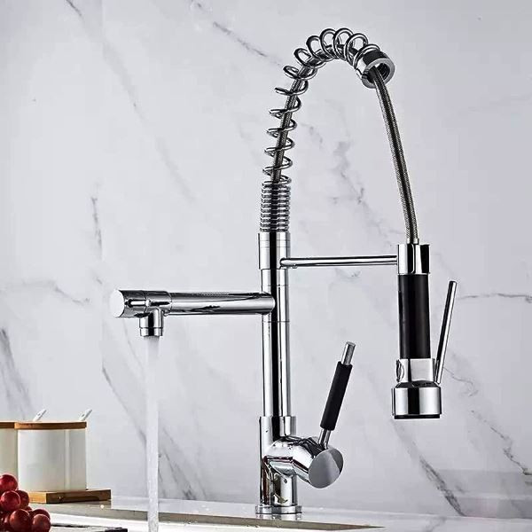 شیر ظرفشویی مدرن با طراحی فنری