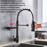 شیر آشپزخانه حرفهای با شلنگ کششی