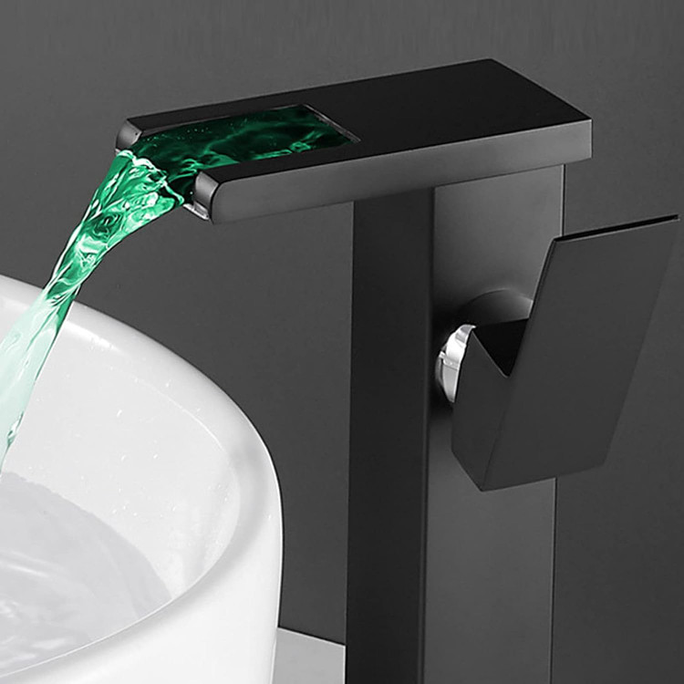 شیر روشویی LED illuminated