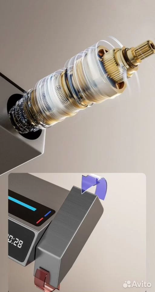 لوگوی Dikalan روی دوش حمام