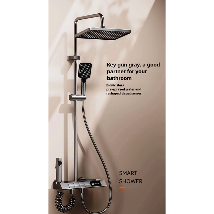 دوش حمام پیانویی Dikalan 90847 نصبشده در حمام