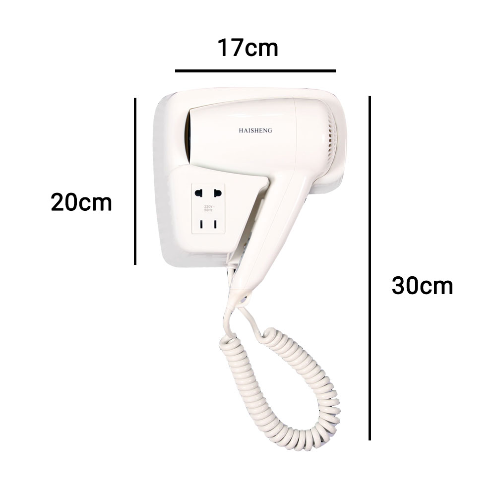 سشوار دیواری حمام برای هتل و باشگاه