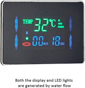 شاور پنل نمایشگردار استیل با ماساژور