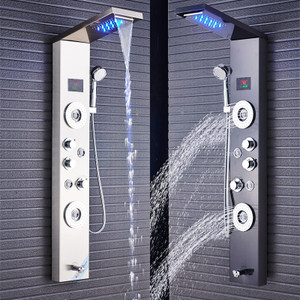 پنل دوش با ماساژور جانبی و نمایشگر دیجیتال