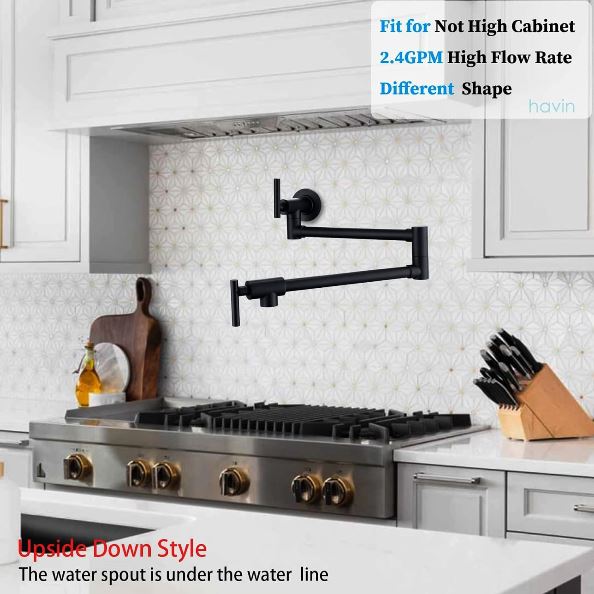 نصب دیوارکوب (Wall Mount) شیر قابلمه پرکن لوکس دیکالان DKL230.