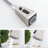 نمای برشخورده از کارتریج سرامیکی و مسیرهای مجزای آب در شیر دو کاره.