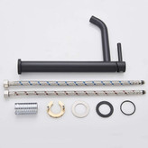 تصویر ست شیر روشویی پایهبلند و سایر شیرآلات سرویس بهداشتی BRIMIX.