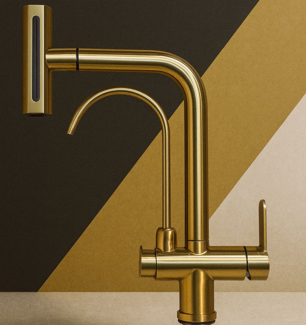 نصب شیر ظرفشویی دومنظوره شاوری HD409.