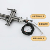 مسیرهای کاملاً مجزا و بهداشتی آب شهری و تصفیه در برش داخلی شیر.