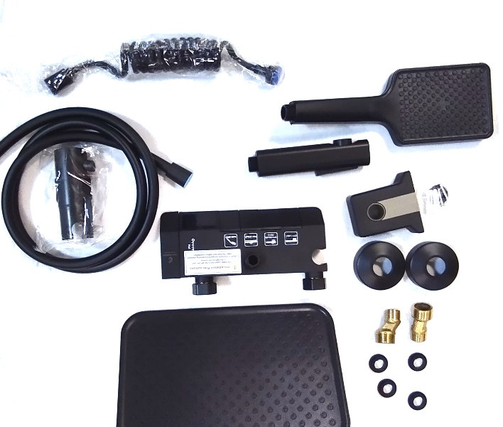 طراحی مینیمال و نصب آسان علم دوش دیجیتال سان مارینو.