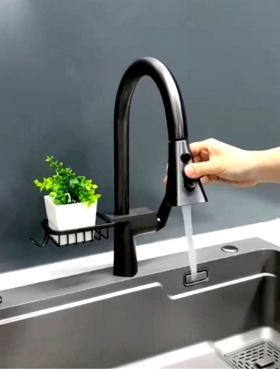 مزیت صرفهجویی در فضای سینک با استفاده از شیر جااسکاجیدار.