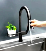 شیر ظرفشویی هوادیو در رنگهای مختلف (مشکی مات/کروم) با جااسکاجی.